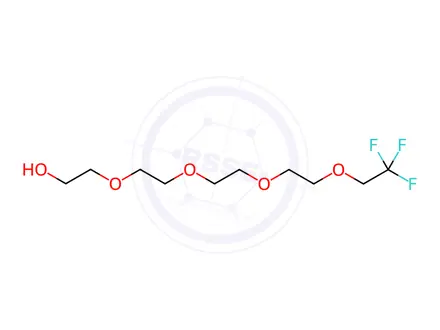 Chemical structure of 14,14,14-trifluoro-3,6,9,12-tetraoxatetradecan-1-ol