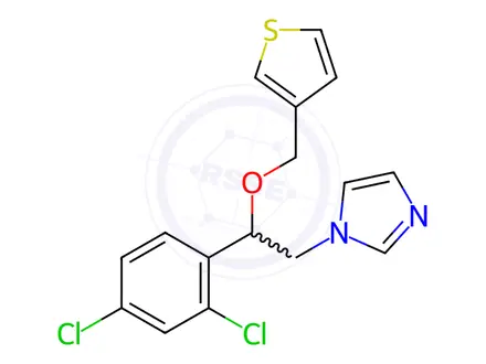 Chemical structure of Tioconazole Impurity 1 (Tioconazole EP Impurity A)
