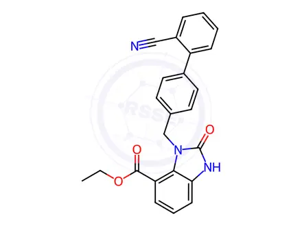 Chemical structure of Azilsartan Impurity 152