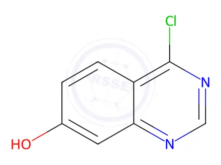 Chemical structure of 4-Chloro-7-hydroxyquinazoline