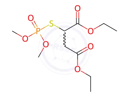 Chemical structure of Malathion Impurity 11 (Malaoxon)