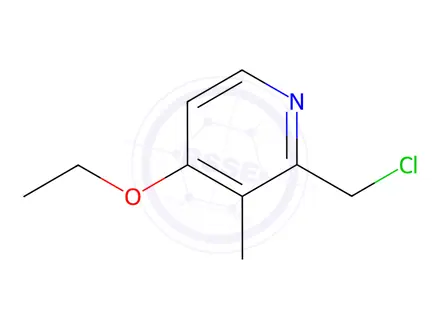 Chemical structure of Ilaprazole Impurity 101(Hydrochloride)