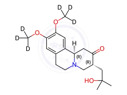 Chemical structure of Deutetrabenazine metabolite M4