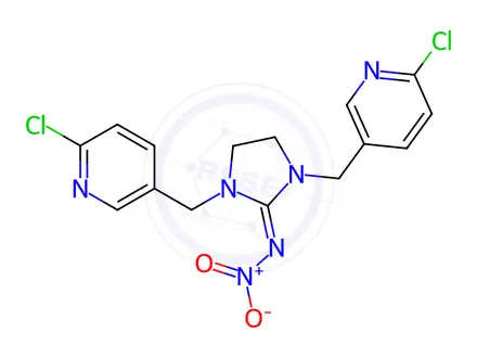 Chemical structure of Imidacloprid Impurity 11