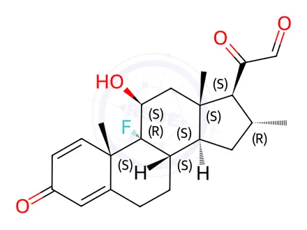 Chemical structure of Dexamethasone Impurity 4