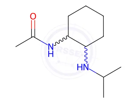 Chemical structure of N-(2-(Isopropylamino)cyclohexyl)acetamide