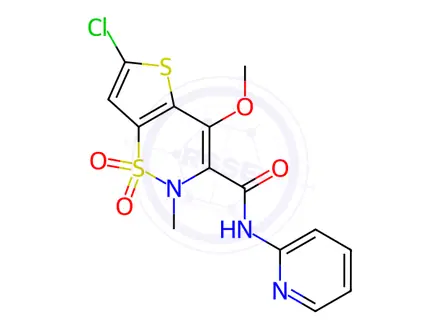 Chemical structure of Lornoxicam Impurity G