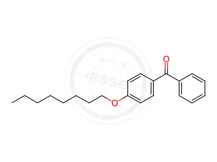 Chemical structure of (4-(Octyloxy)phenyl)(phenyl)methanone