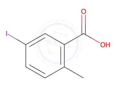 Chemical structure of 5-Iodo-2-methylbenzoic Acid