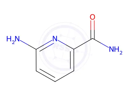 Chemical structure of Picolinamide, 6-amino-(6CI,7CI,8CI)
