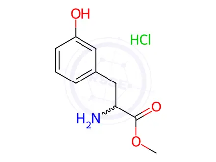 Chemical structure of D,L-m-Tyrosine Methyl Ester Hydrochloride