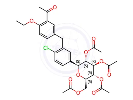 Chemical structure of Dapagliflozin Impurity 117