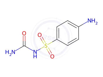 Chemical structure of (4-Aminobenzenesulfonyl)urea hydrate