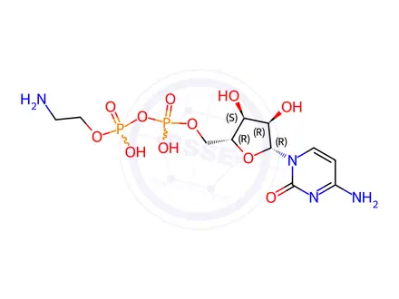 Chemical structure of Citicoline Impurity 7 Monomer