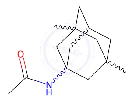 Chemical structure of Adamantane Impurity 10