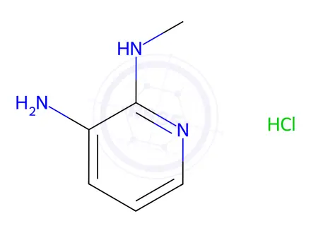 Chemical structure of N2-Methylpyridine-2,3-diamine hydrochloride