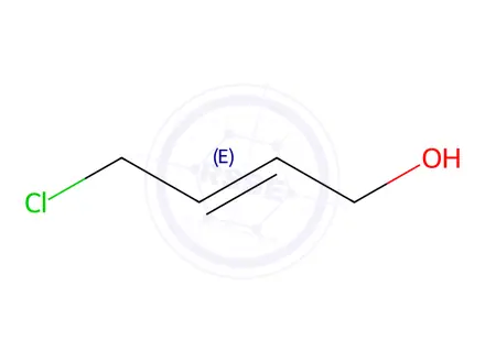Chemical structure of (E)-4-Chlorobut-2-en-1-ol