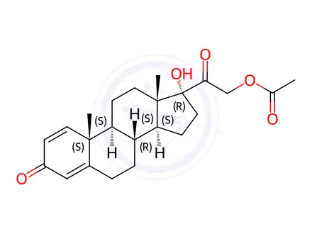 Chemical structure of Prednisolone Impurity 11