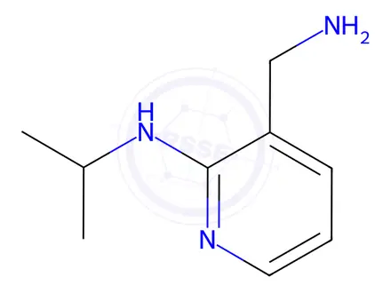 Chemical structure of 3-(Aminomethyl)-N-isopropylpyridin-2-amine hydrochloride