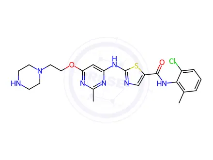 Chemical structure of Dasatinib Impurity 14