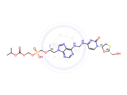 Chemical structure of Mono POC Lamivudine