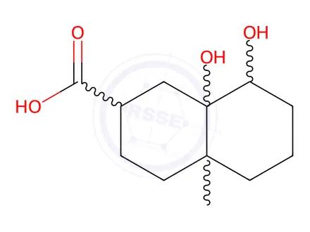Chemical structure of Naphthoic Acid Impurity 8