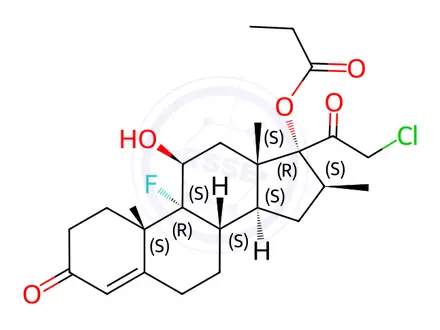 Chemical structure of Clobetasol Propionate EP Impurity D
