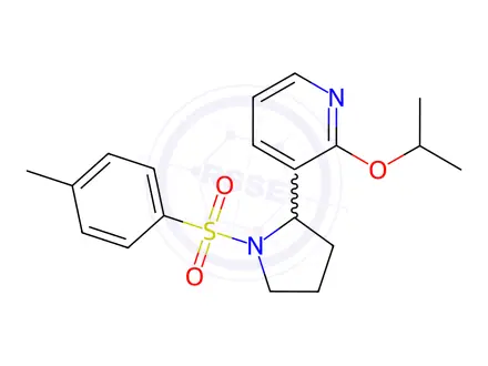 Chemical structure of 2-Isopropoxy-3-(1-tosylpyrrolidin-2-yl)pyridine
