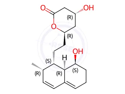Chemical structure of Simvastatin Impurity 59