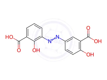 Chemical structure of Olsalazine Sodium Impurity 2(Olsalazine Sodium EP Impurity B)