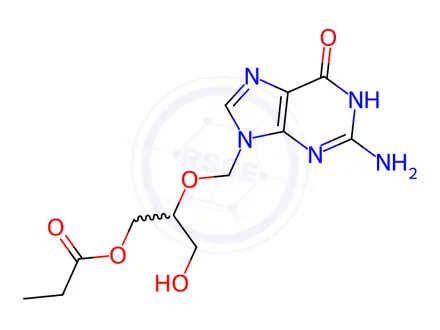 Chemical structure of Ganciclovir EP Impurity B