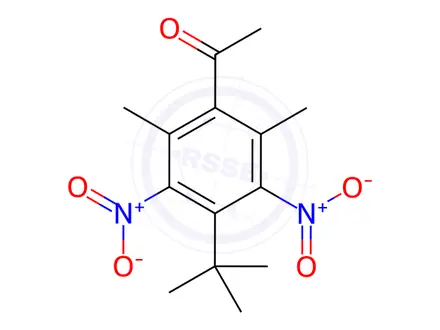 Chemical structure of Musk-ketone