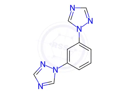 Chemical structure of Fluconazole EP Impurity C