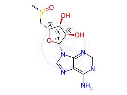 Chemical structure of Ademetionine 1,4-Butanedisulfonate Impurity 54