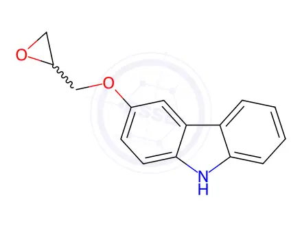 Chemical structure of Carvedilol Impurity COH
