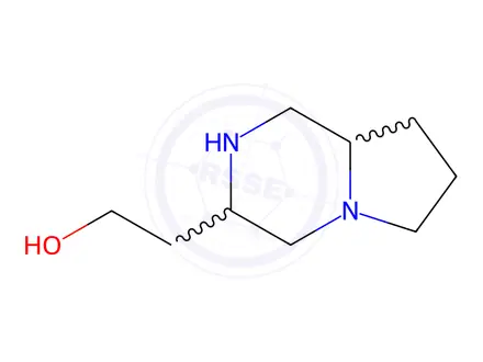 Chemical structure of 2-Octahydropyrrolo[1,2-a]pyrazin-3-yl-1-ethanol