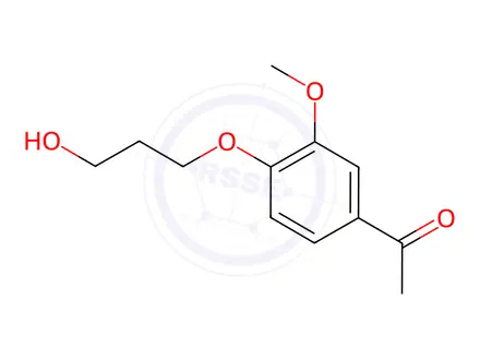 Chemical structure of Iloperidone Impurity 1