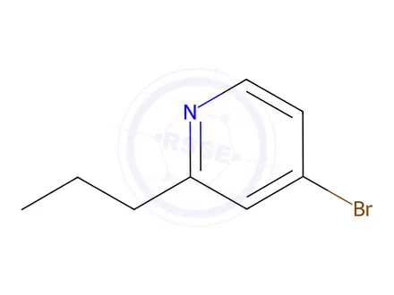 Chemical structure of 4-bromo-2-propylpyridine