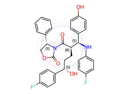 Chemical structure of Ezetimibe Impurity 63