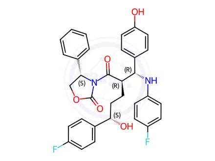 Chemical structure of Ezetimibe Impurity 21