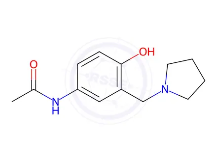 Chemical structure of Pyronaridine Impurity 10