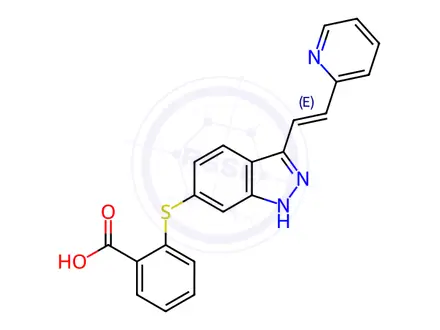 Chemical structure of Axitinib Impurity 14