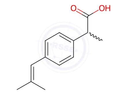 Chemical structure of Ibuprofen Impurity 25