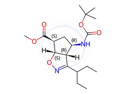 Chemical structure of Peramivir Impurity 4