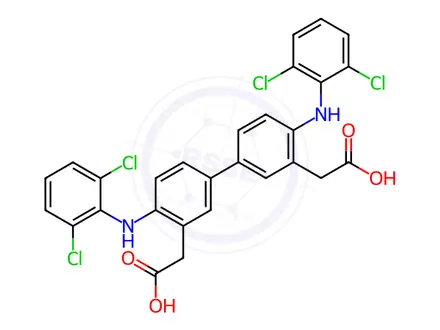 Chemical structure of Diclofenac Sodium Impurity 41