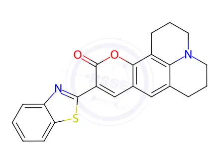 Chemical structure of Coumarin 545