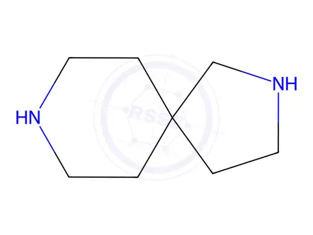 Chemical structure of 2,8-diazaspiro[4.5]decane hydrochloride