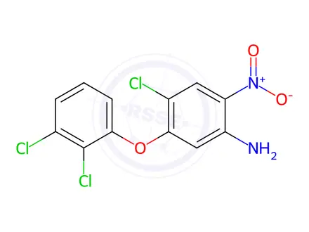 Chemical structure of Triclabendazole Impurity 4(Triclabendazole EP Impurity D)