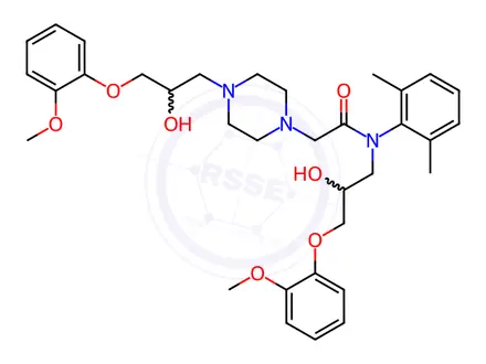 Chemical structure of Ranolazine Impurity 33