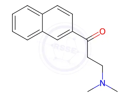 Chemical structure of Bedaquiline Fumarate Impurity 18